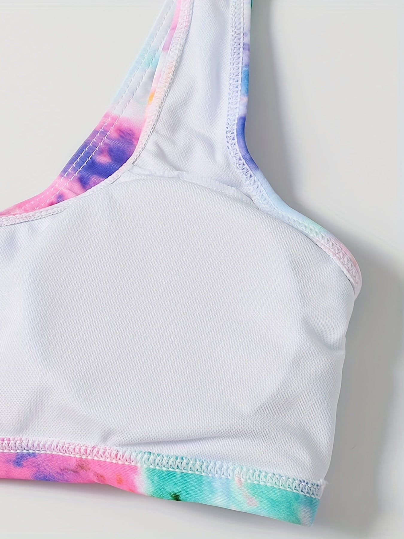 Tie Dye Bikini Set High Waist Swimsuit