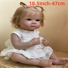 Lifelike Bettie Full Body Vinyl Girl Doll with Rooted Hair