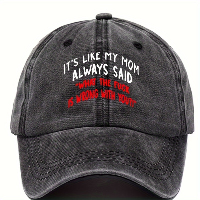 Vintage Baseball Cap Outdoor Dad Hat Sun Hat