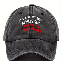 Vintage Baseball Cap Outdoor Dad Hat Sun Hat