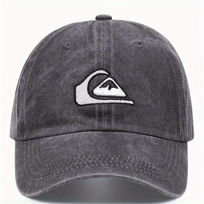 Distressed Baseball Cap for Men Women Thin Dad Hat Couple Hat