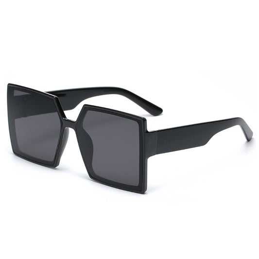 Vintage Oversized Square Sunglasses for Women Sun Protection Lenses