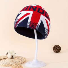 British Beige Flag Cotton Hat Adjustable Cuff Men Women