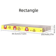 Cat Scratching Board Pad Anti Slip Corrugate Paper for Pet Kitten Claw Grinding