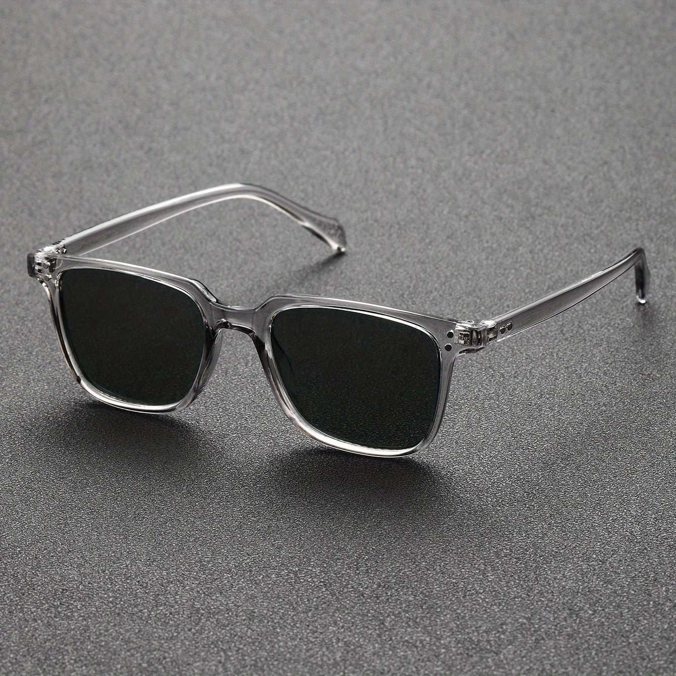 Men's Square Frame Sunglasses Classic Casual Style