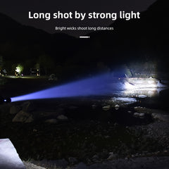 5000LM High Power Flashlight Multifunctional Charging Torch with Side Light COB