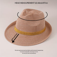 Breathable Sunshade Cowboy Hat for Outdoor Activities