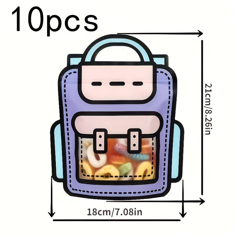 Ziplock Bag Schoolbag Candy Bag Outdoor Packaging Gift Bag