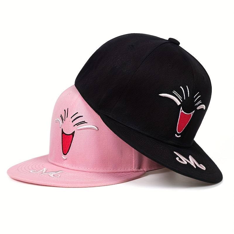Men's Cartoon Baseball Cap Adjustable Casual Hat Hip Hop Style