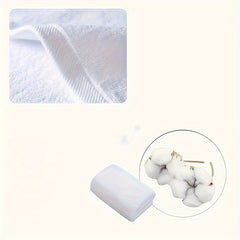 10pcs Cotton Disposable Square Towels for Hotels Bathrooms 24 0 24
