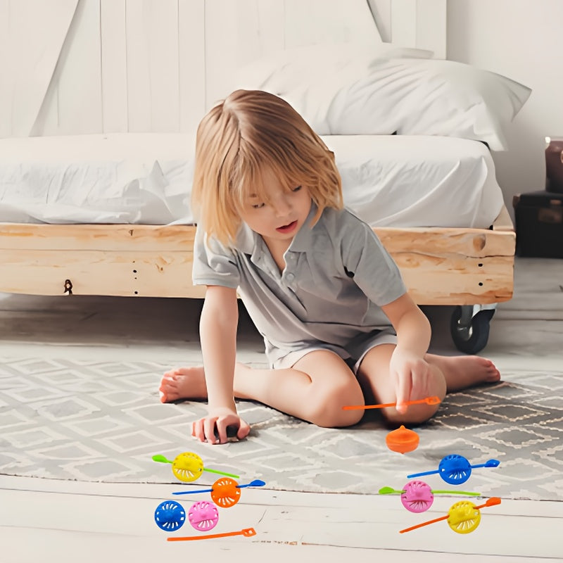 Mini Pull Up Spinner Pocket Toy - Holiday Party Favor