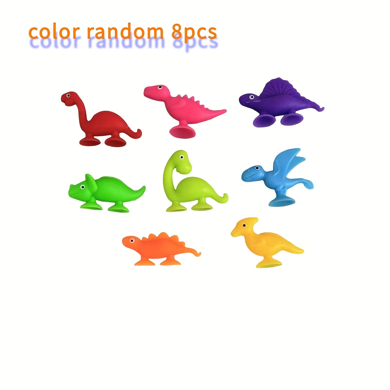 Dino & Marine Animal Suction Cup Toys