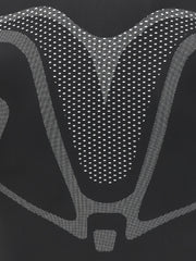 Men's Geometric Compression Shirt for Outdoor Fitness