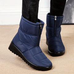 Fur Lined Snow Boots for Women Warm Winter Shoes
