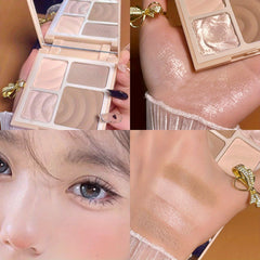 All In One Contouring Palette Matte Brighten Shadow Nose Shadow
