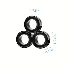 Magnetic Bracelet Ring Fidget Spinner Toy