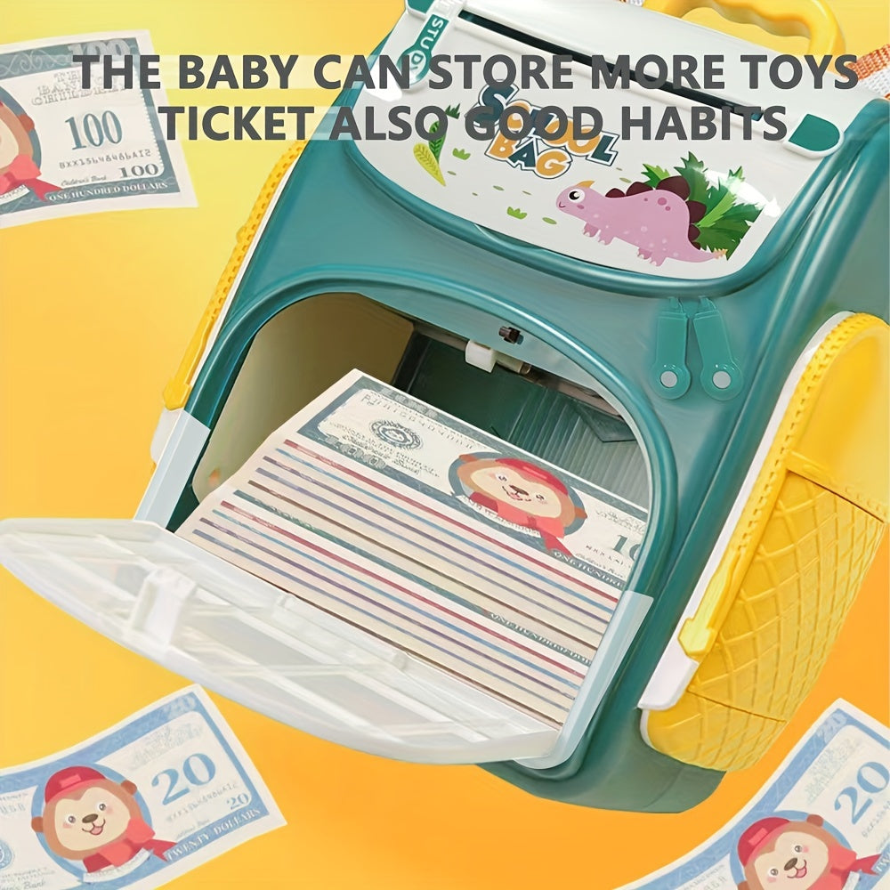 Children's Piggy Bank Toy E-money Coin Bank with Password Protection