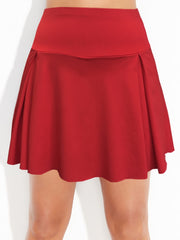 Solid Stretch Tennis Skort Medium