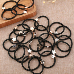 50pcs Girls Elastic Hair Ties Thick Hair Accessories Gift