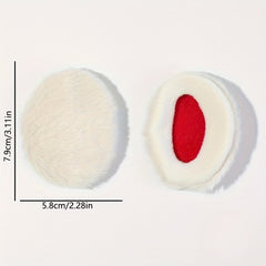Winter Warm Windproof Plush Earmuffs Set