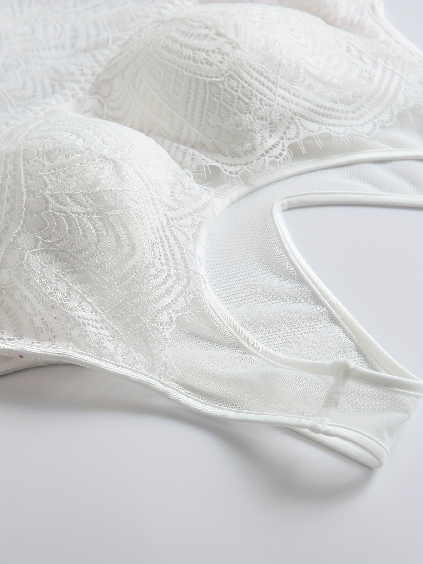 Lace Tank Top Romantic Sheer Mesh Women's Lingerie