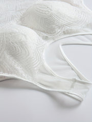 Lace Tank Top Romantic Sheer Mesh Women's Lingerie