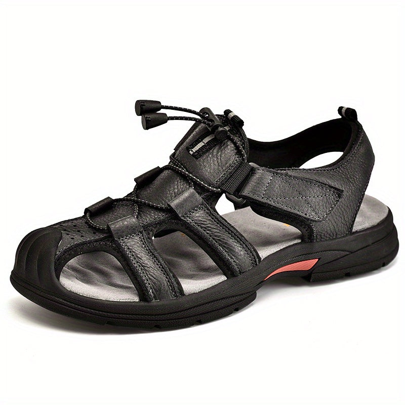 Men's Closed Toe Breathable Sandals Non Slip Beach Shoes