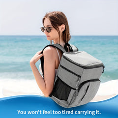 Large Capacity Refrigerated Insulation Backpack Leakproof Picnic Bag