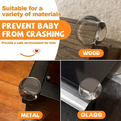 Baby Clear Corner Protector- 24/48pcs Table Corner Protectors