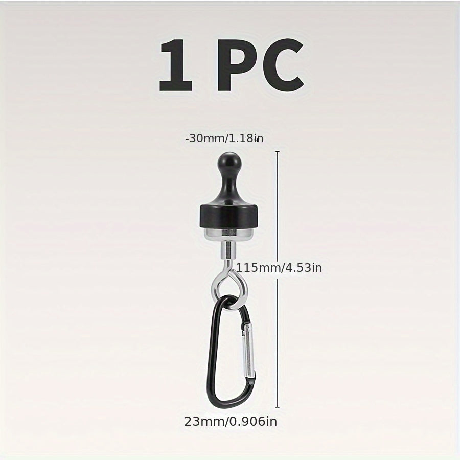 3pc Magnetic Hook Carabiner Keychain