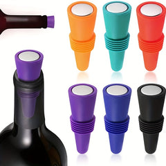 Leak Proof Silicone Wine Bottle Stopper for Whisky Champagne Beer