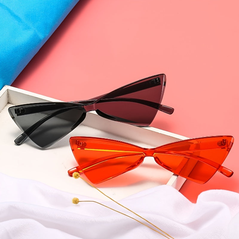 Cat Eye Sunglasses Bowknot Candy Prom Women's Sunglasses