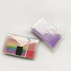 A6 File Folder Extension Wallet Portable Receipt Organizer Storage Bag