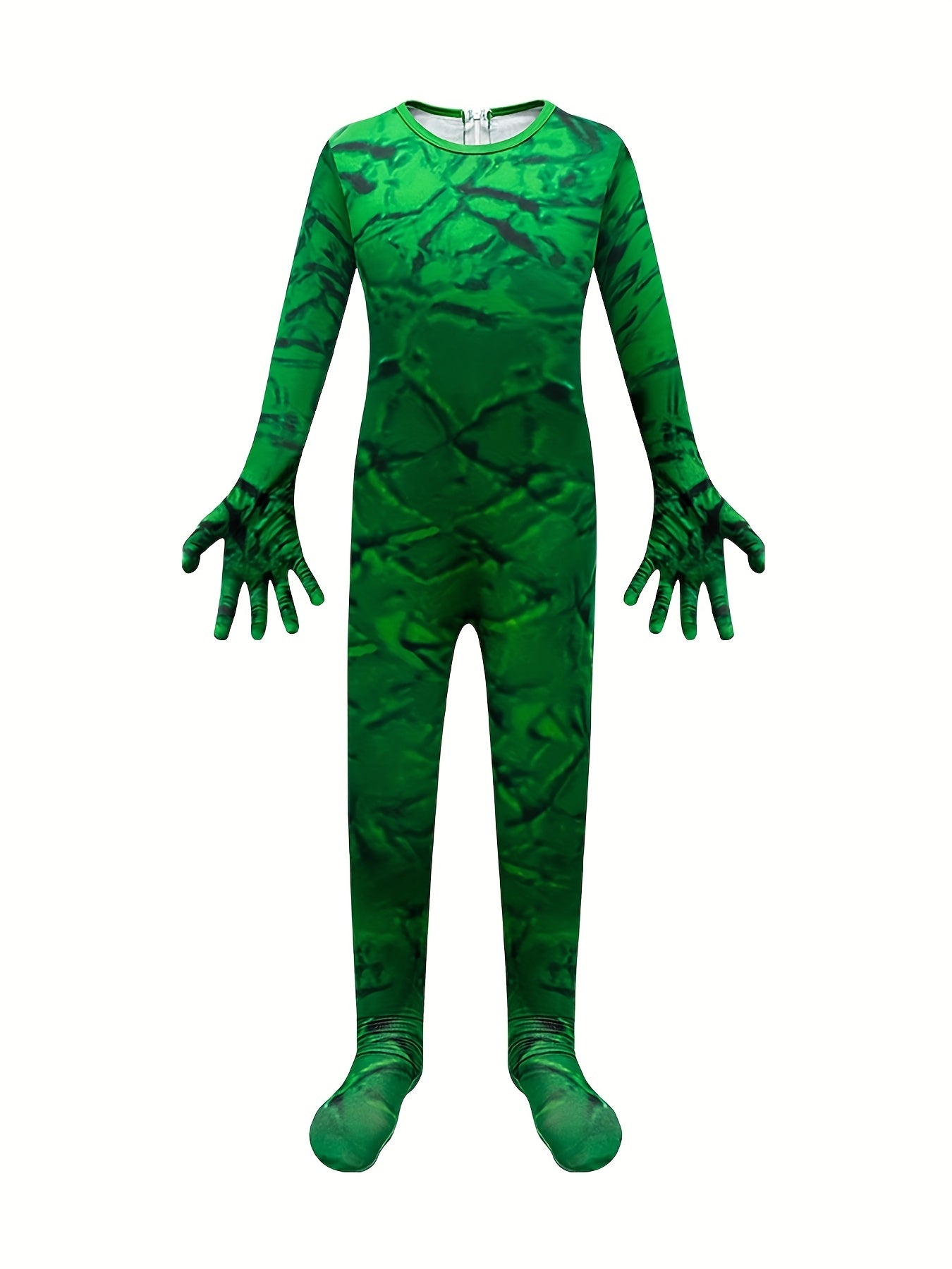 Kid's Halloween Cosplay Jumpsuit With Mask Character Dress Costume