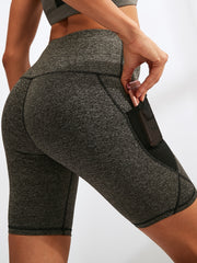 Women's Mesh Pocket High Waist Yoga Pants