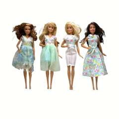 Princess Doll Dress Up Costume Clothes for Girls Birthday