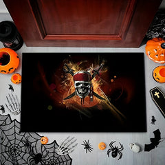 Halloween Entrance Floor Mat, Room Decor, Dirty Resistant, Machine Washable, 40"