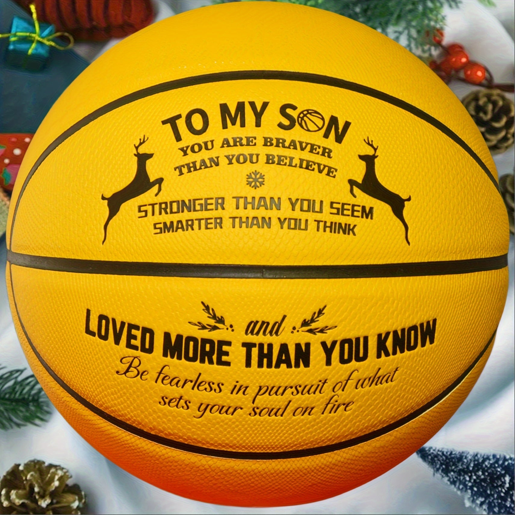 Creative Basketball To My Sons Basketball Perfect Gift Standard Sizes