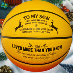 Creative Basketball To My Sons Basketball Perfect Gift Standard Sizes