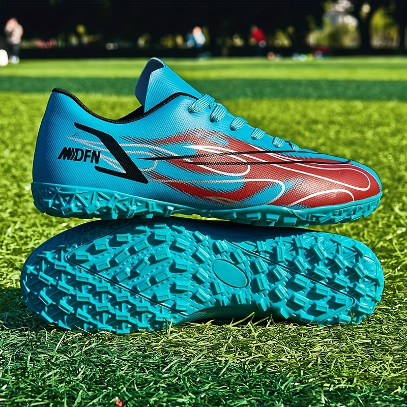 Youth Anti Skid Soccer Cleats Lightweight Turf Football Boots