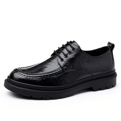 Men Leather Loafer Shoes Slip On Lightweight Dress Shoes