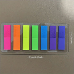 Transparent Sticky Notes Fluorescent Bar Index Stickers