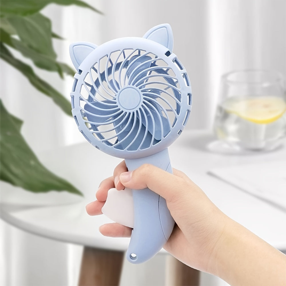 Hand Held Fan Hand Pressure Fan Mini Portable Fan Without Household