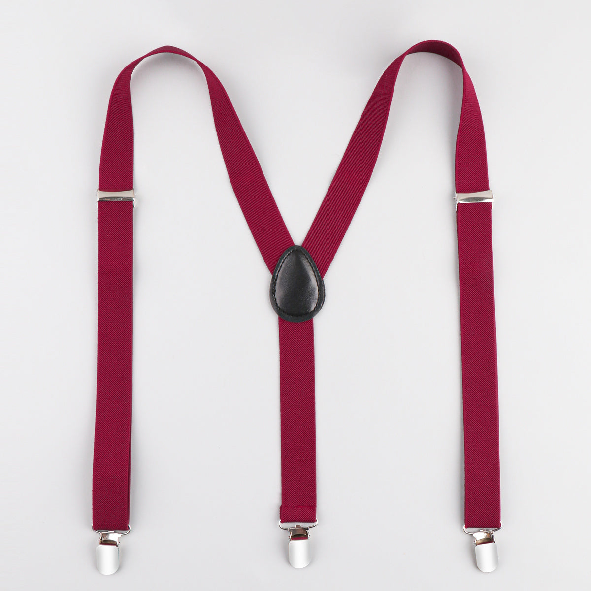Adjustable 1" Wide Y Shape Suspenders for Men