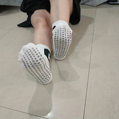 C Embroidered Yoga Socks Anti-skid Breathable Sweat Absorption Sports Soc