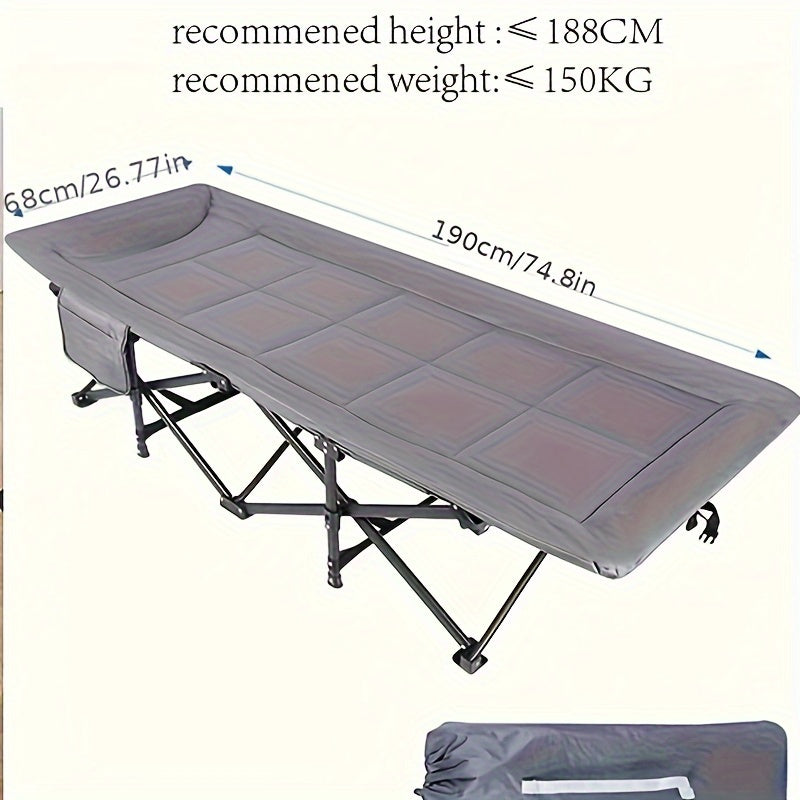 Portable Camping Sleeping Bed for Beach, Camping, Picnic - Office Nap