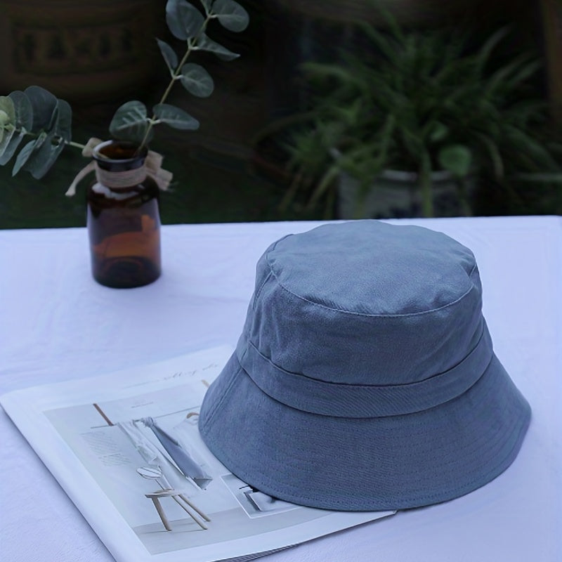 Unisex Reversible Bucket Hat for Sun Protection