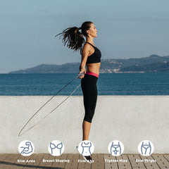 Adjustable Skipping Rope for Weight Loss & Body Shaping