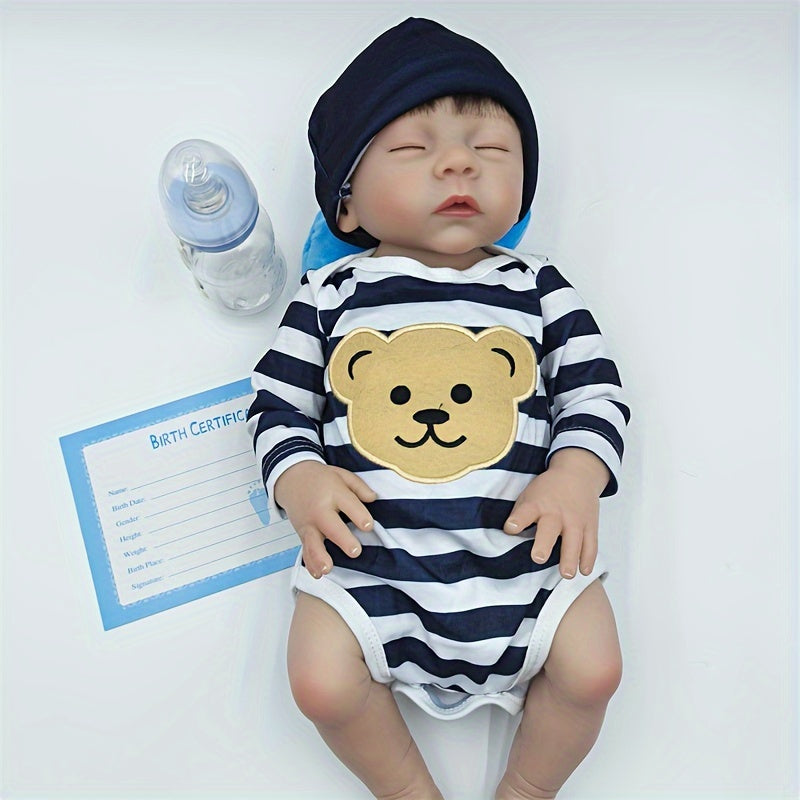 18 inch Hair Transplant Rebirth Doll Gift