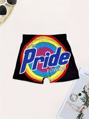 Pride Print Skinny Shorts for Women